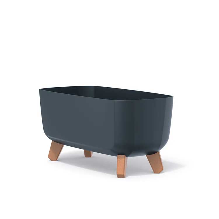 Elegantna žardinjera sa nogarima Prosperplast Gracia Antracit 40cm - dodatni pogled