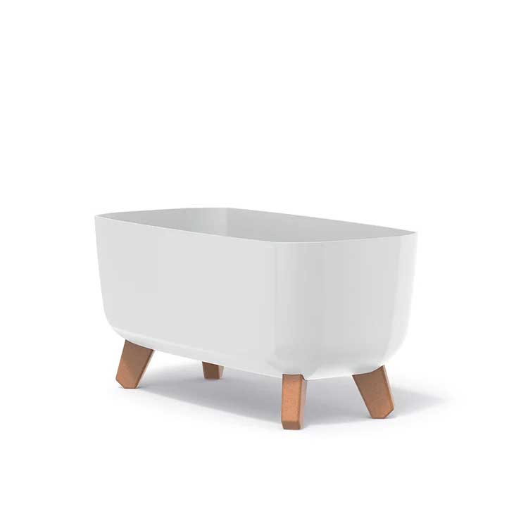 Elegantna žardinjera sa nogarima Prosperplast Gracia Bela 40cm - dodatni pogled
