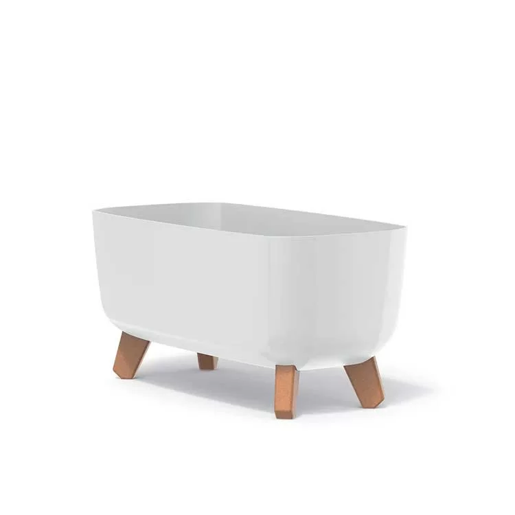 Elegantna žardinjera sa nogarima Prosperplast Gracia Bela 40cm