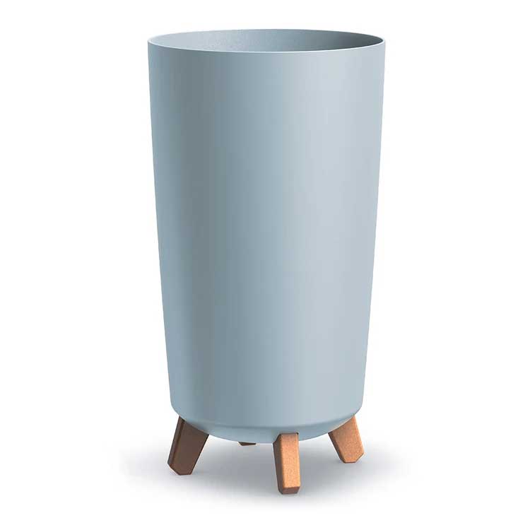 Visoka saksija sa nogarima Prosperplast Gracia Tubus Slim Svetlo siva - dodatni pogled