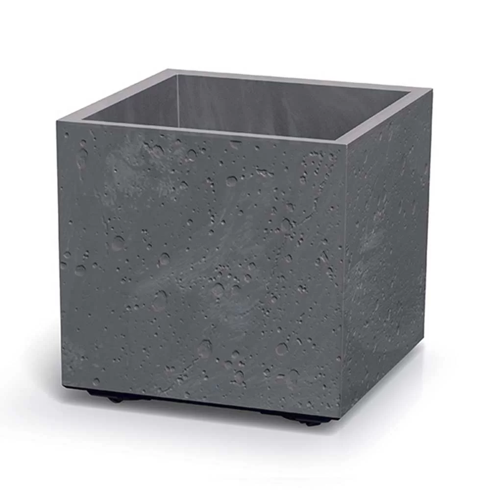 Saksija sa točkićima Prosperlplast Sierra 30x30cm Marengo