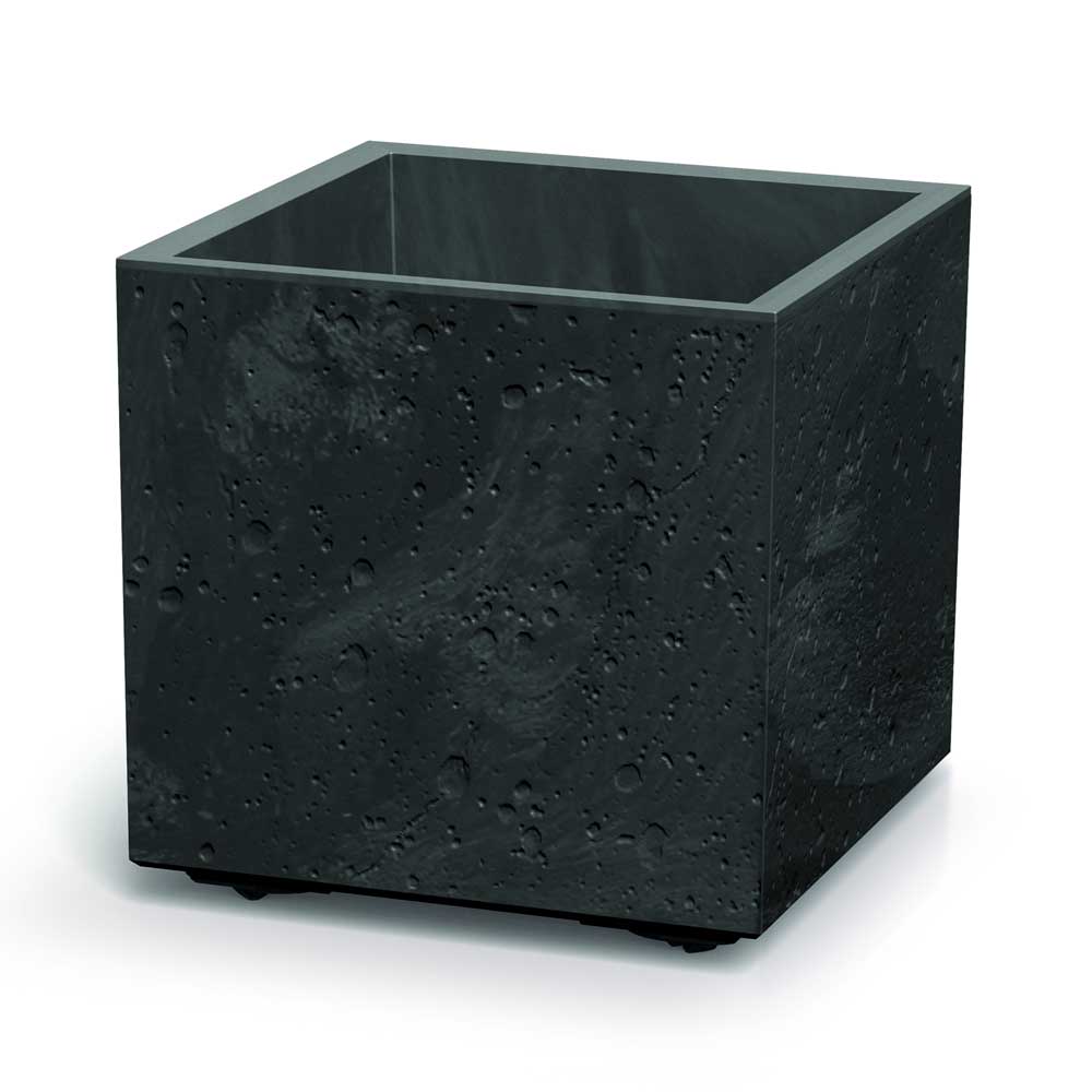 Saksija sa točkićima Prosperlplast Sierra 30x30cm Antracit - dodatni pogled