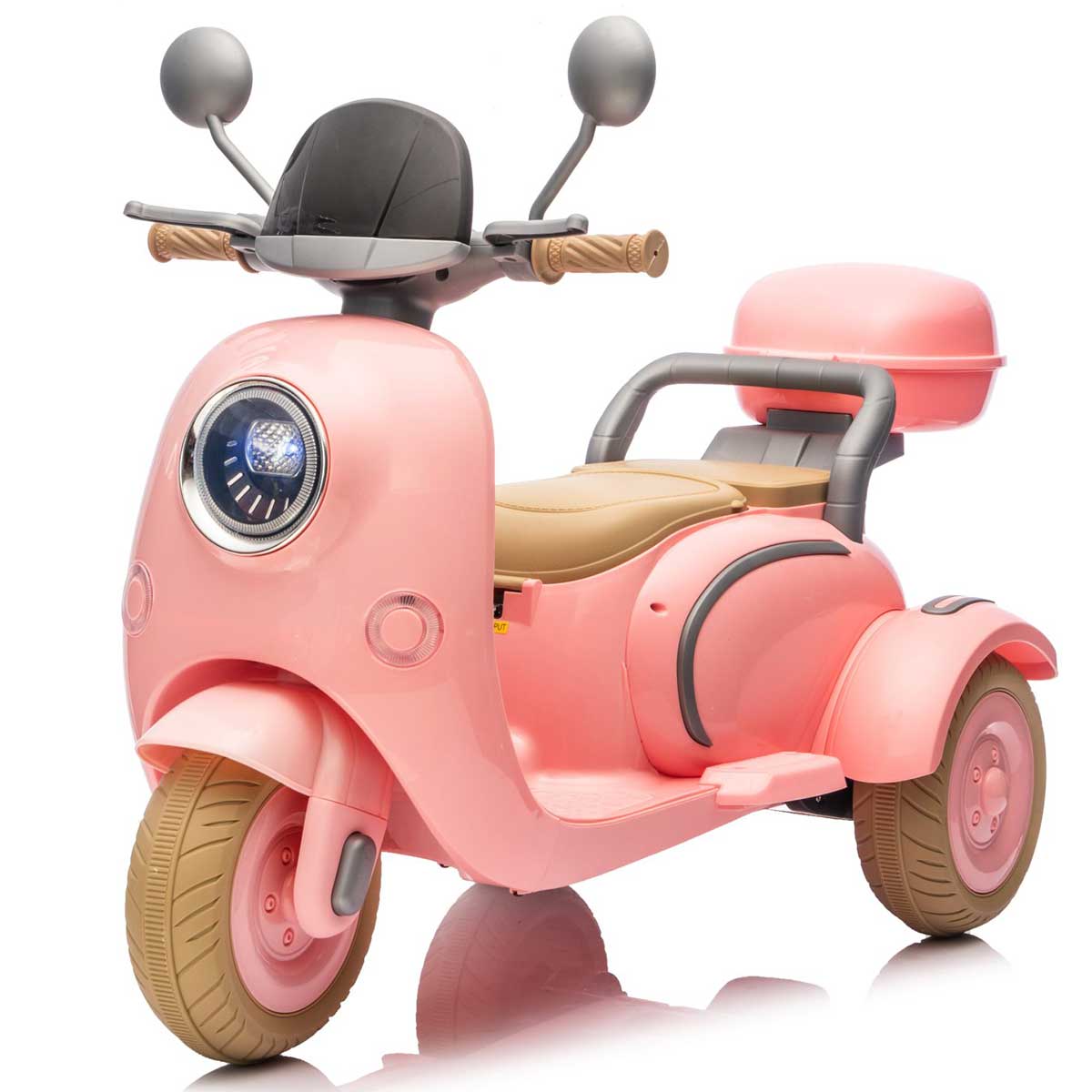 Vespa Tricikl Dvosed Roze - dodatni pogled