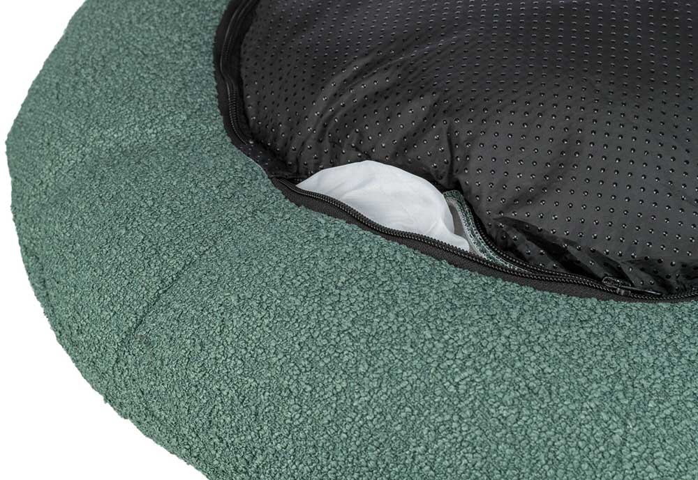 Ovalni ortopedski krevet za pse 115cm CityStyle Vital dark green Trixie 373015 - dodatni pogled