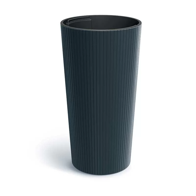 Visoka saksija sa uloškom Prosperplast Lamia 30x57.5cm Anthracite
