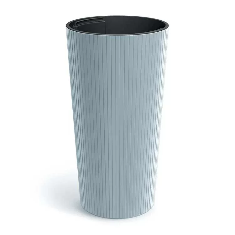 Visoka saksija sa uloškom Prosperplast Lamia 30x57.5cm Light Grey