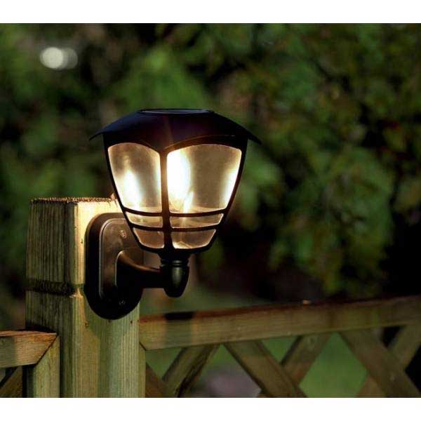 Zidna solarna lampa u obliku fenjera V21cm - dodatni pogled