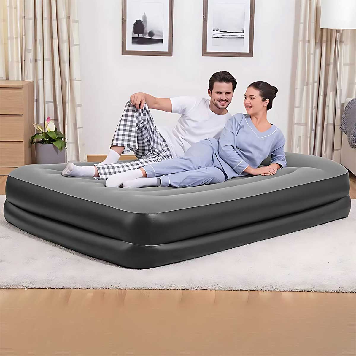 Krevet na naduvavanje sa ugrađenom električnom pumpom Bestway 67403 - dodatni pogled