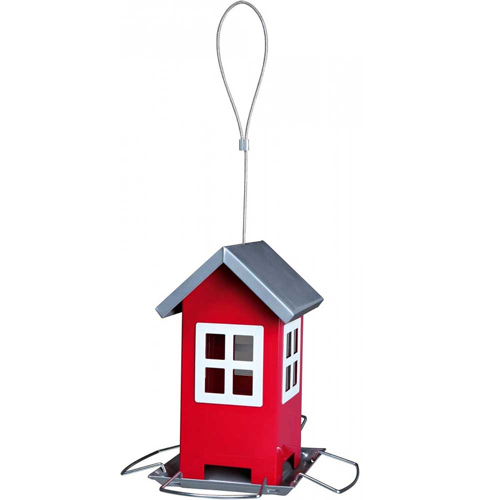 Hranilica za divlje ptice Crvena kućica Trixie 55630 - dodatni pogled