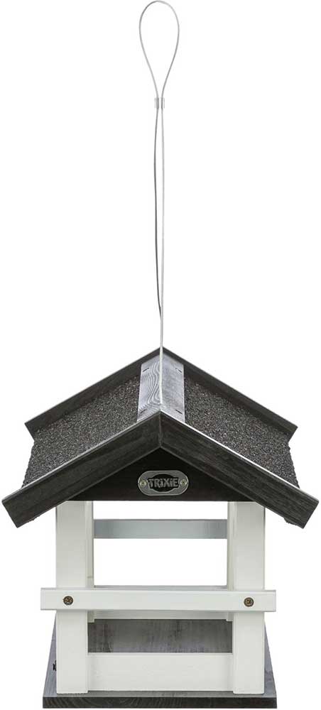 Hranilica za divlje ptice Drvena kućica 36cm crno-bela Trixie 55819 - dodatni pogled