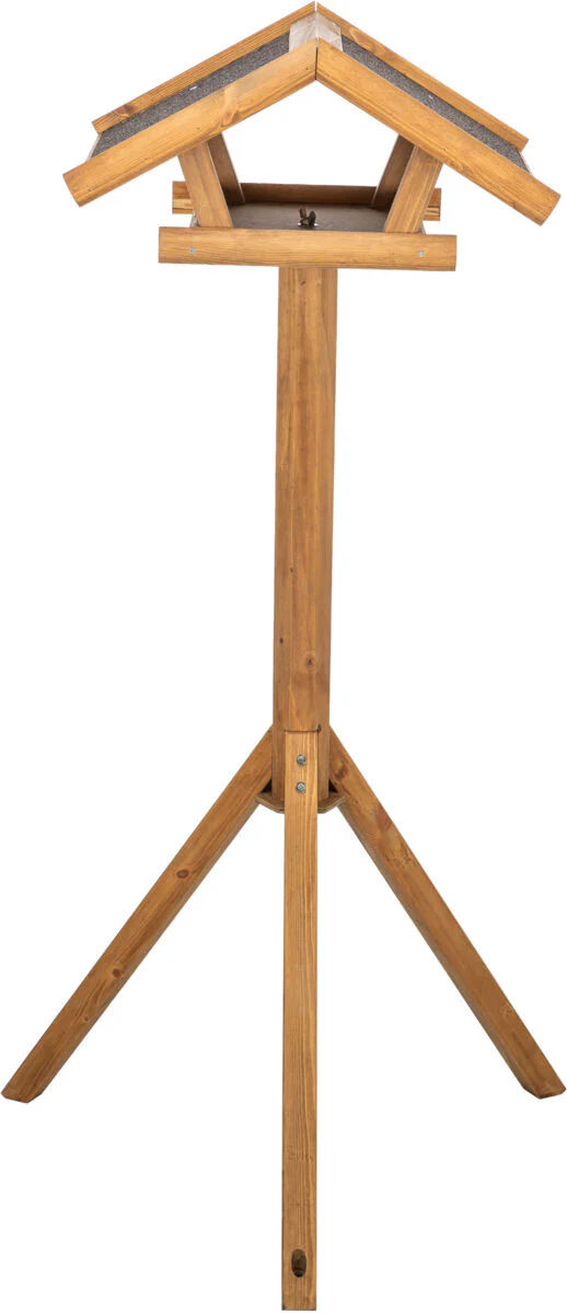 Hranilica za ptice na postolju 1.15m Drvena kućica natur Trixie 55700 - dodatni pogled