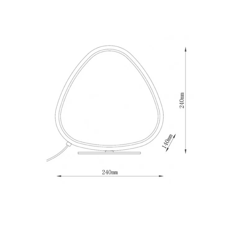 Stona LED lampa Solea22 12W – Svetlo koje se prilagođava vašem raspoloženju - dodatni pogled