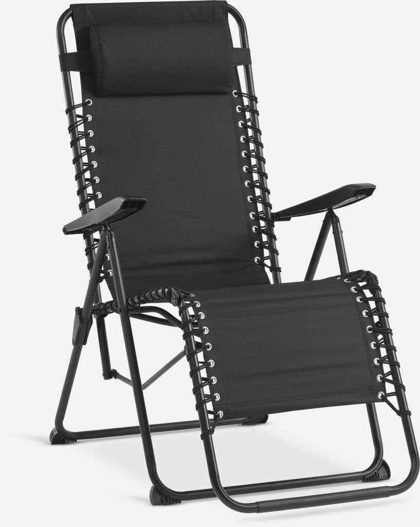 Sklopiva podesiva stolica sa naslonom za noge – Vaša lična nulta gravitacija - dodatni pogled