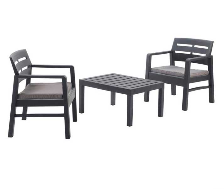 Baštenski set sa jastucima Lombok – Vaša mala tropska oaza - dodatni pogled