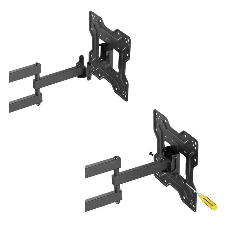Zglobni zidni TV nosač 23-43 inča  - dodatni pogled