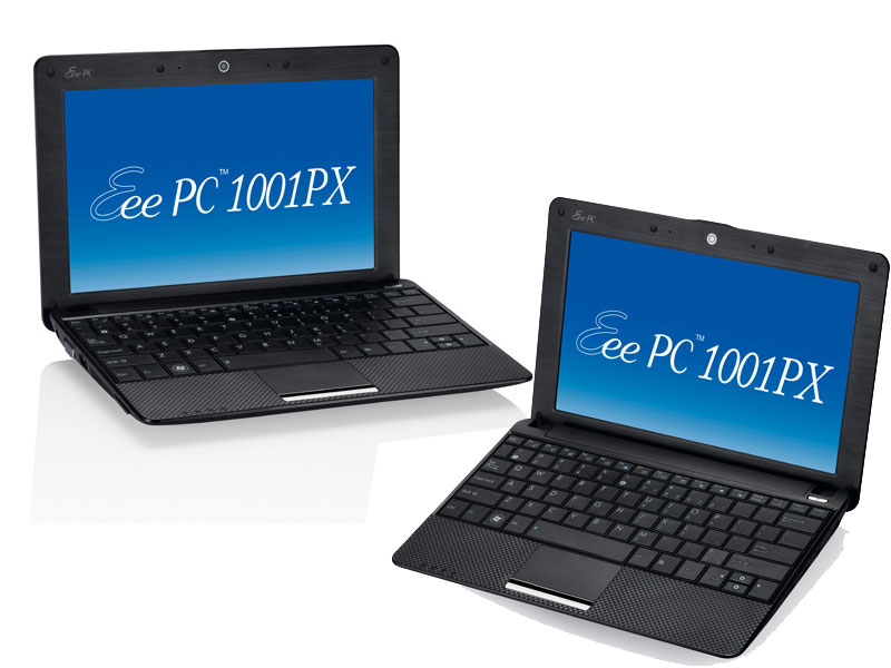 Notebook Asus eeePC 1001PX-BLK115S - dodatni pogled