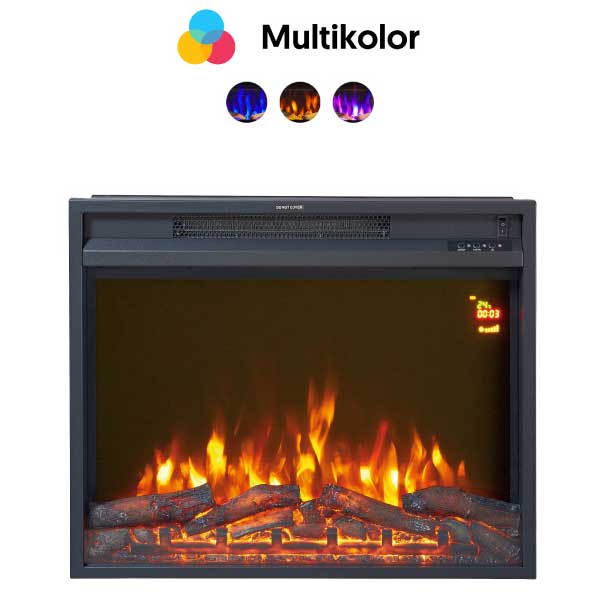 Ugradni električni kamin 2000W Prosto EK26U3L - dodatni pogled