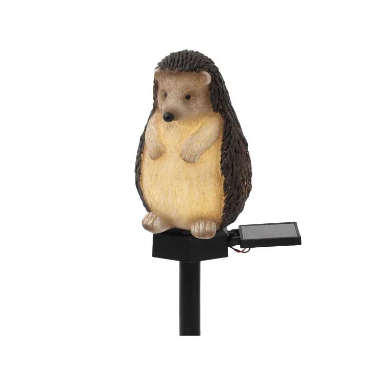 Solarna baštenska figura Jež - dodatni pogled