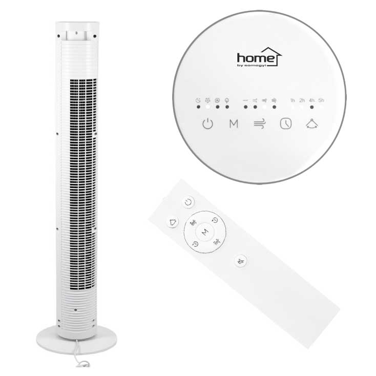 Stubni ventilator sa daljinskim upravljačem Home - dodatni pogled