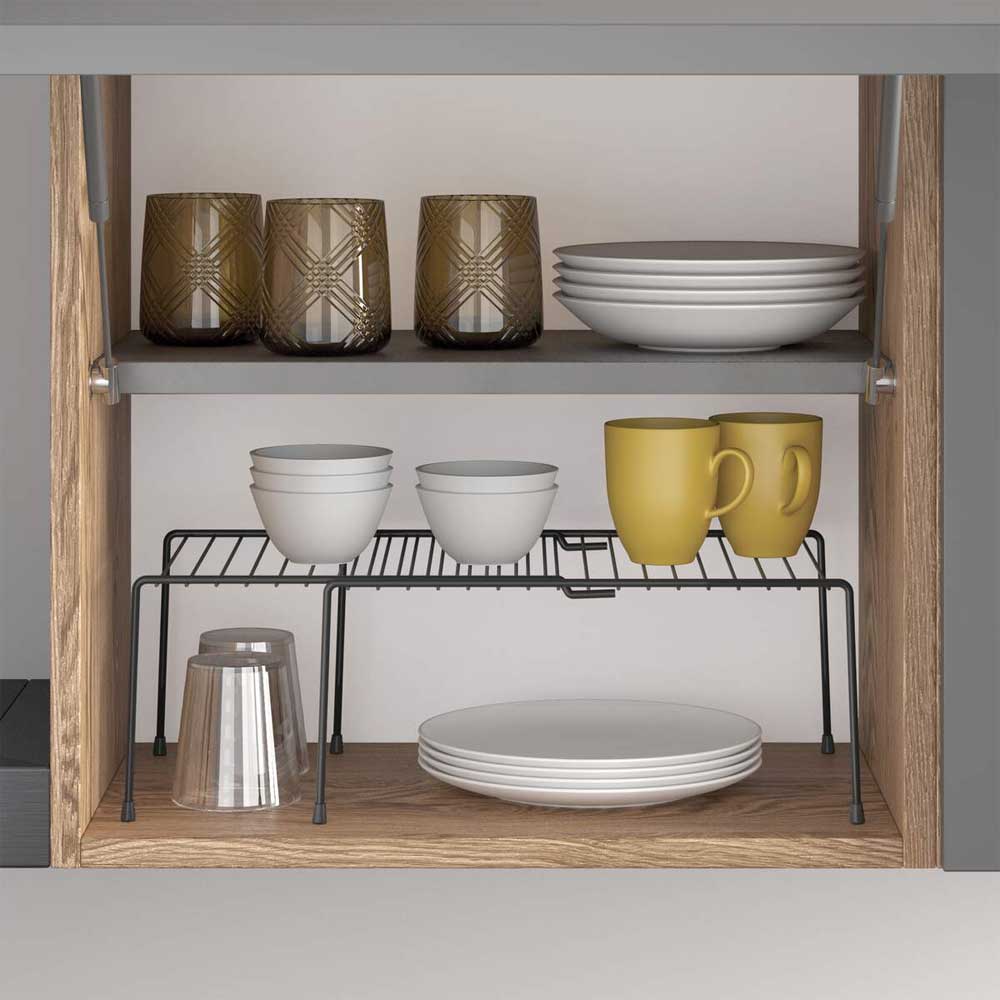 Metaltex Kuhinjska polica podesive širine Adapto Lava - dodatni pogled