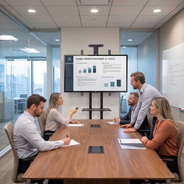 Podni nosač za televizore dijagonale od 32 do 70 inča - dodatni pogled