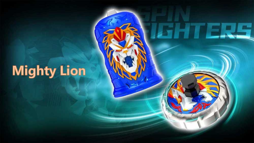 Spin Fighters Legends Čigra Mighty Lion - dodatni pogled