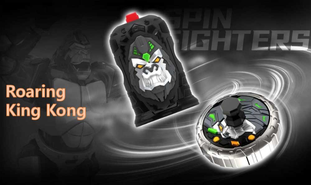 Spin Fighters Legends Čigra Roaring King Kong - dodatni pogled