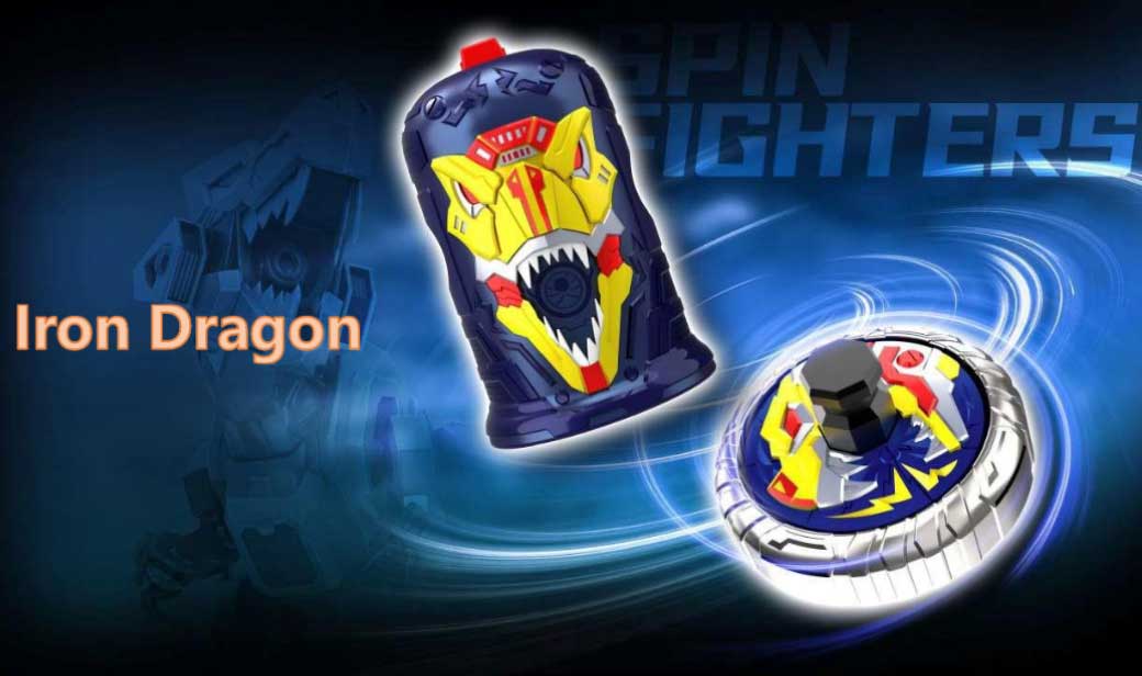 Spin Fighters Legends Čigra Iron Dragon - dodatni pogled