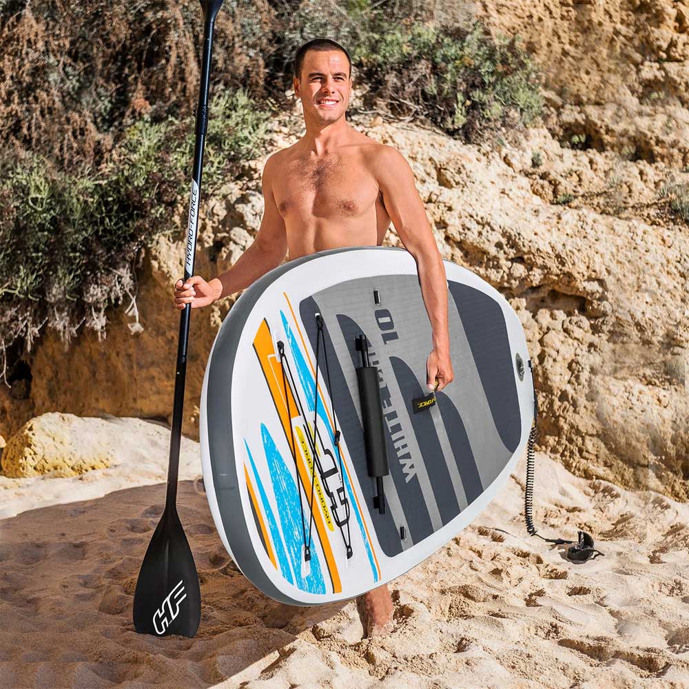 SUP daska Set Bestway Hydro-Force™ SUP Allround Board Set White Cap - dodatni pogled