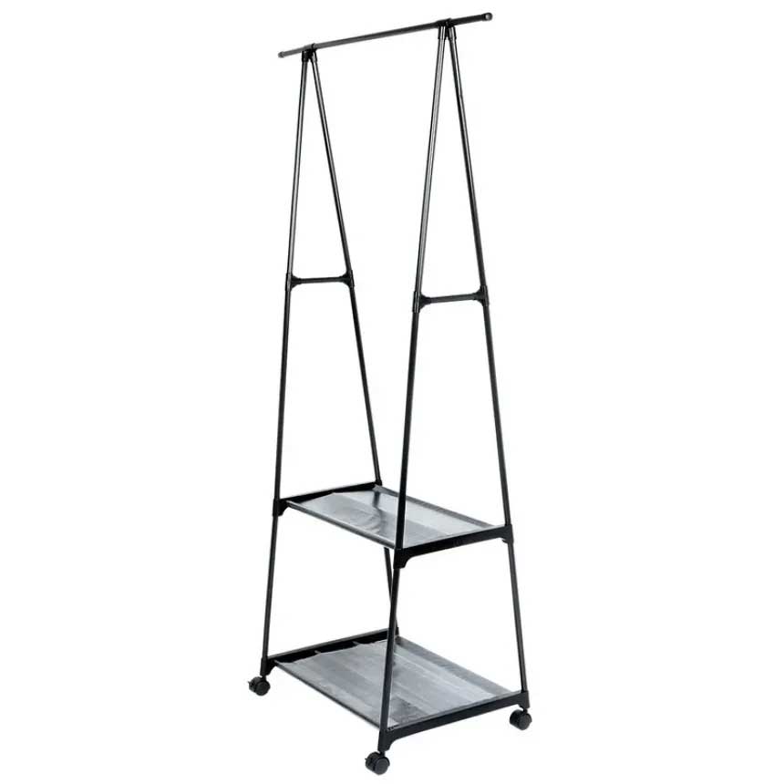 Vilde Stalak za odeću sa 2 police i točkićima 568022 - dodatni pogled