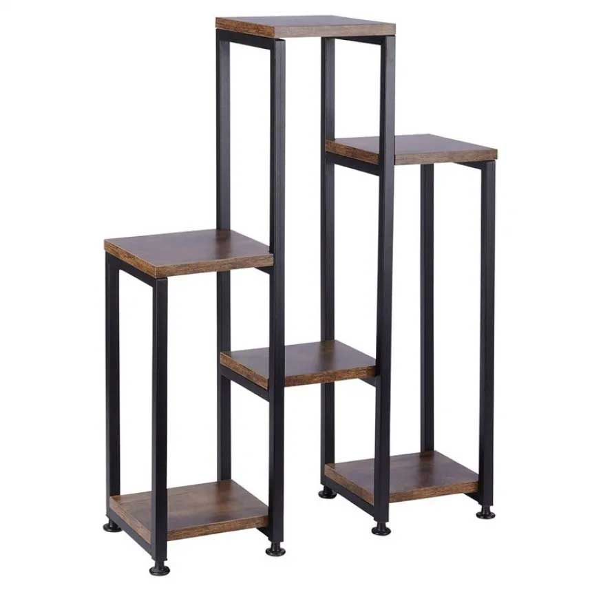 Vilde Metalni stalak za cveće sa 6 polica 569817 - dodatni pogled