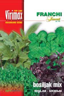 Seme 5 kesica Bosiljak miks Franchi Sementi Virimax - dodatni pogled