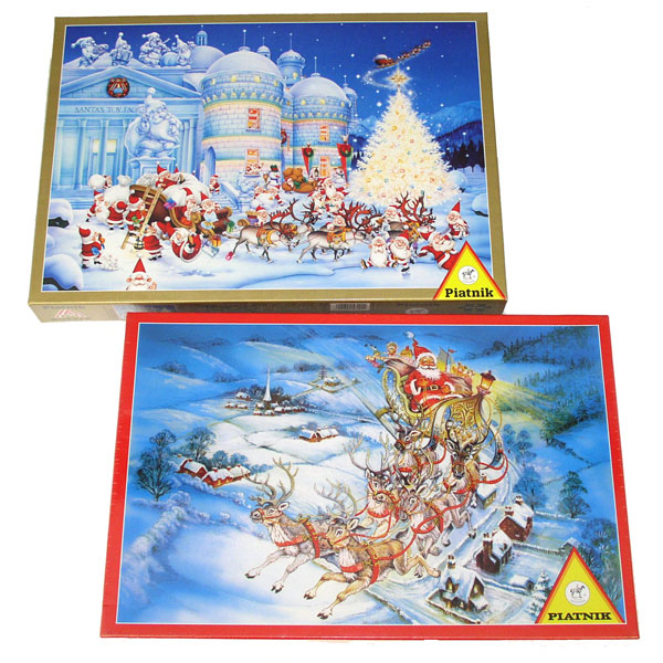 Piatnik slagalica Deda Mrazova fabrika igračaka 1000pcs 07-563600  - dodatni pogled