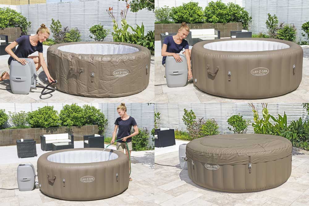 Bestway Đakuzi Lay-Z-Spa Palm Springs AirJet™ 60017 - dodatni pogled