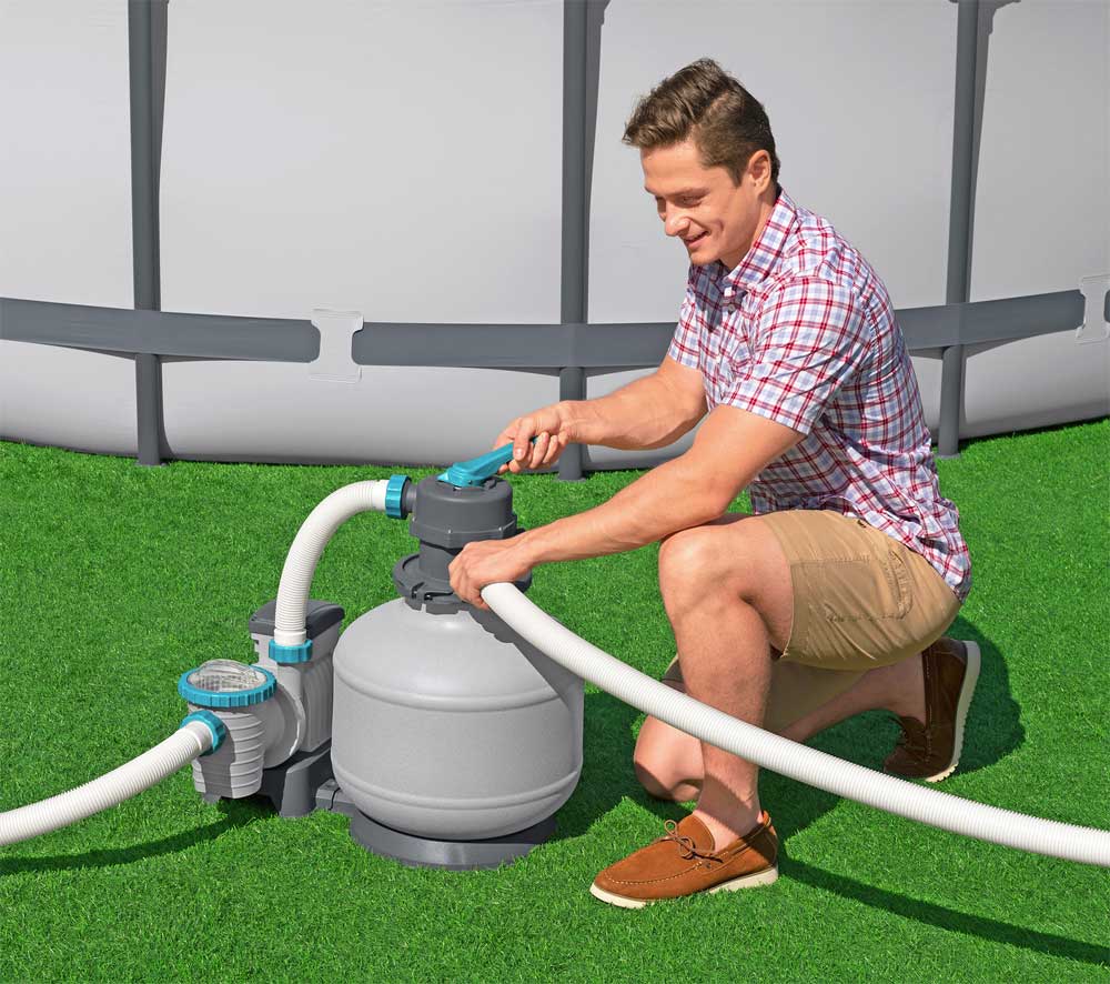 Bestway Peščana pumpa za bazen FlowClear 6056l/h 58497 - dodatni pogled