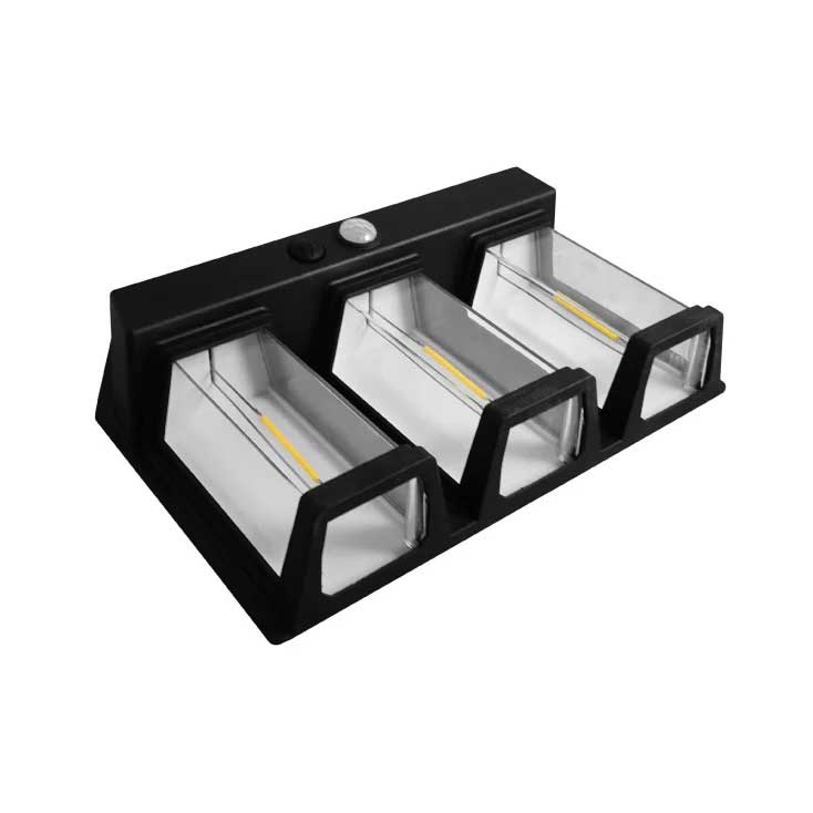 Solarna zidna LED lampa sa senzorom pokreta - dodatni pogled