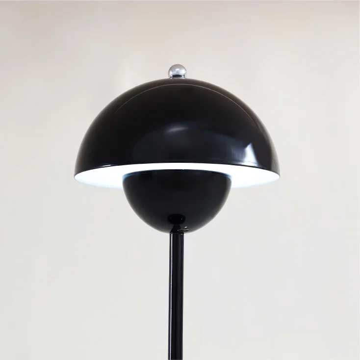 Stona LED lampa sa punjivom baterijom i dimabilnim svetlom Crna - dodatni pogled