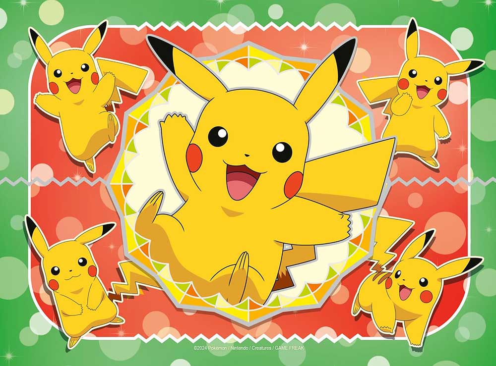 Puzzle za decu 4u1 Pokemoni Ravensburger 12004026 - dodatni pogled
