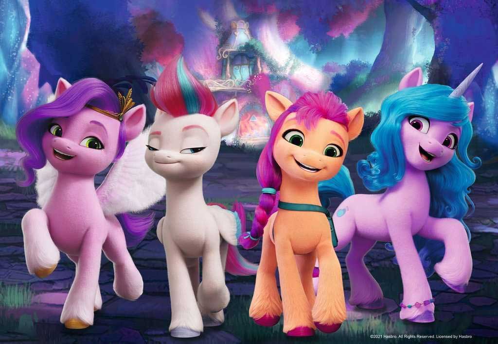 Puzzle za decu 2x24 dela My Little Pony Film Ravensburger 05235 - dodatni pogled