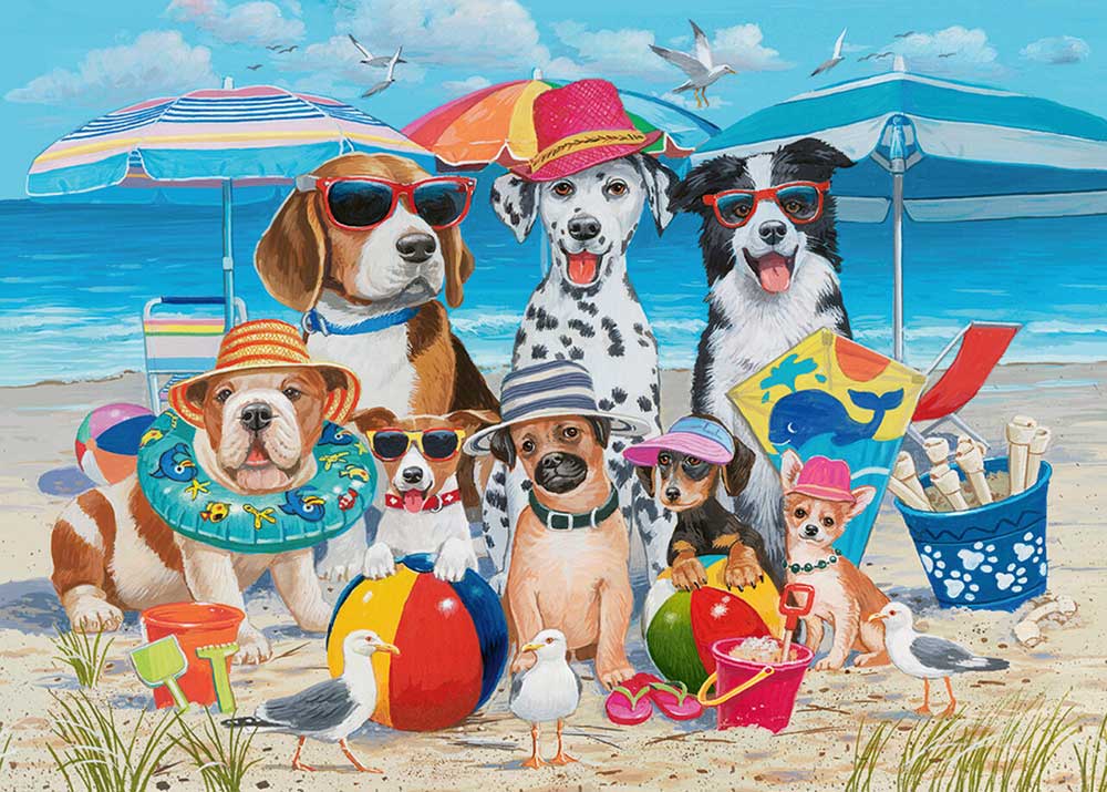 Puzzle za decu 35 delova Prijatelji sa plaže Ravensburger 05732 - dodatni pogled