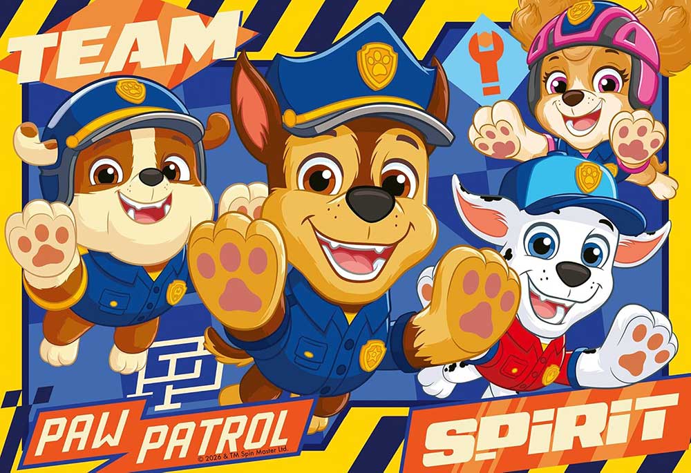 Puzzle za decu 35 delova Šape Patrolnih šapa Ravensburger 12004289 - dodatni pogled