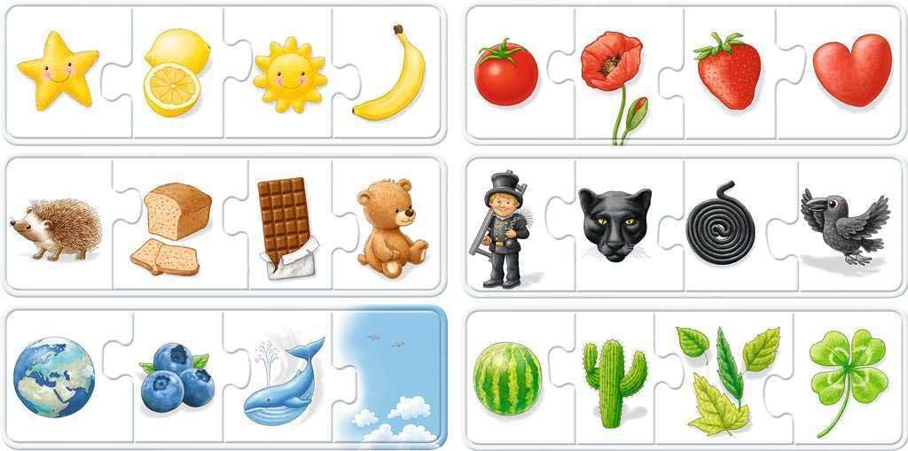 Moje prve Puzzle slagalice 6x4 dela Učimo boje Ravensburger 03150 - dodatni pogled