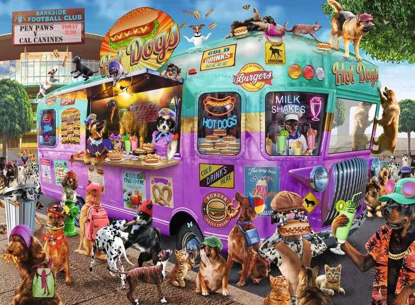 Puzzle slagalica 300XXL delova Hot Diggity Dogs Ravensburger 13416 - dodatni pogled