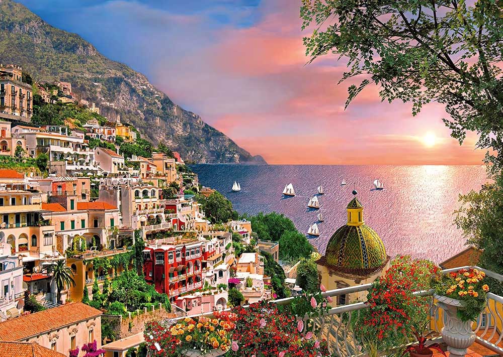 Puzzle 500 delova Pozitano Italija Ravensburger 14876 - dodatni pogled