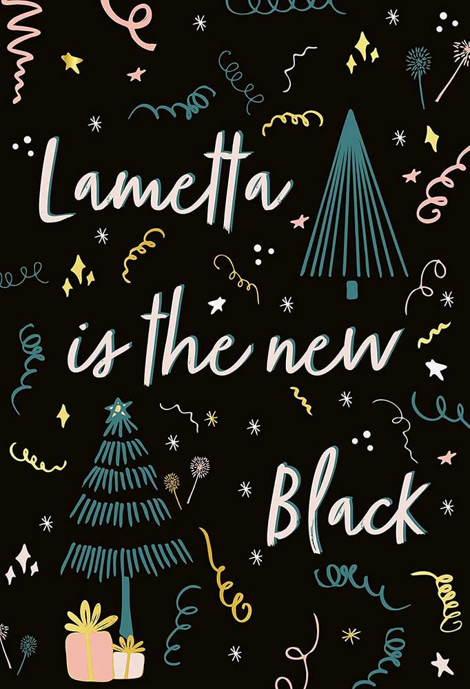Puzzle 99 delova Happy Holidays - Lametta is the new black Ravensburger 17355 - dodatni pogled