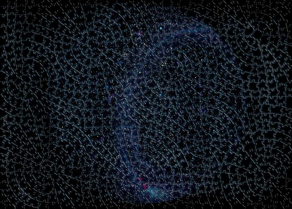 Puzzle 881 deo KRYPT - Universe Glow Ravensburger 12000240 - dodatni pogled