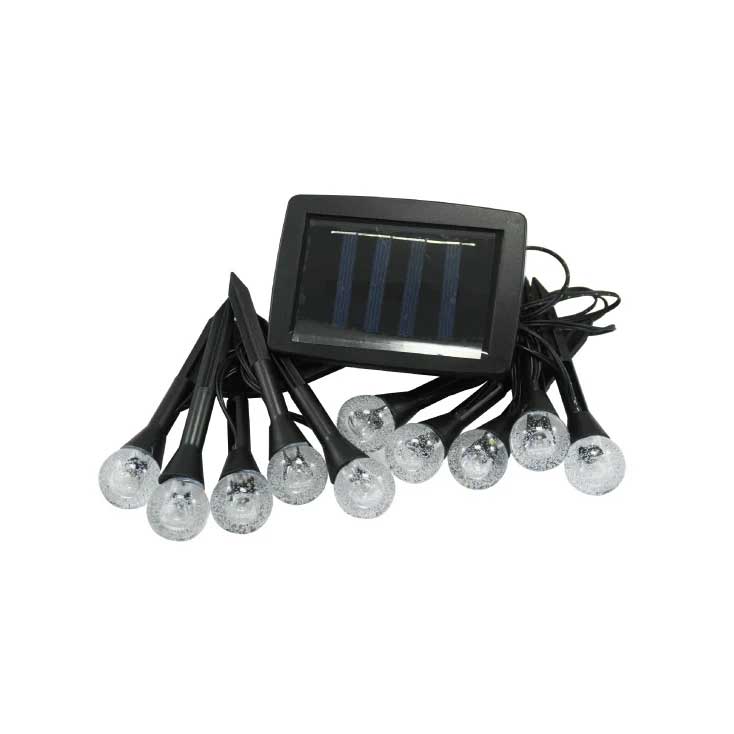 Solarni LED niz sa 10 ubodnih lampi - dodatni pogled