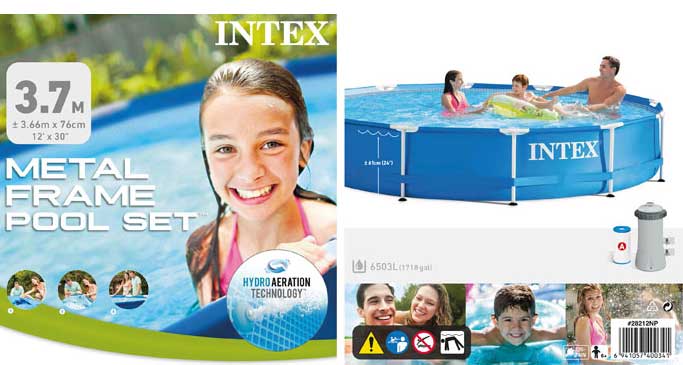 Intex Metal Frame bazen 3.66 x 0.76m Sa filter-pumpom 28212NP - dodatni pogled