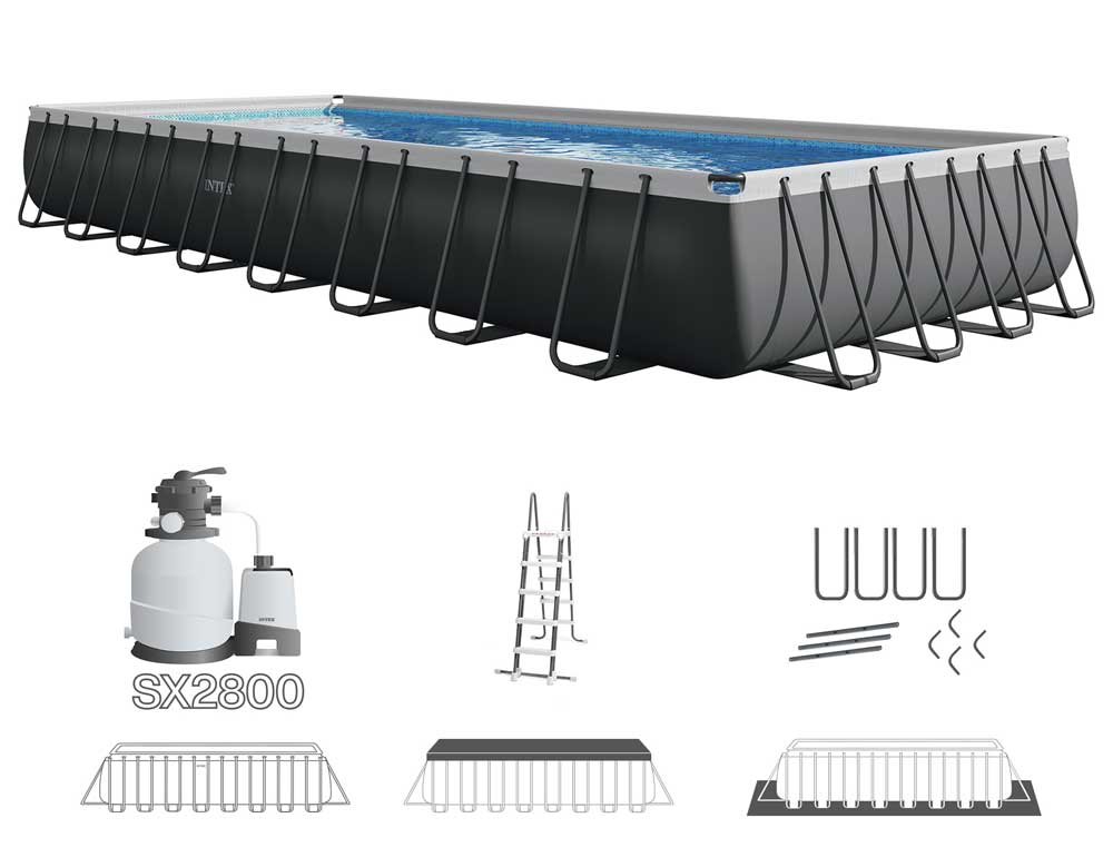Intex Ultra XTR bazen Sa kompletnom opremom 9.75 x 4.88 x 1.32m 26374NP - dodatni pogled