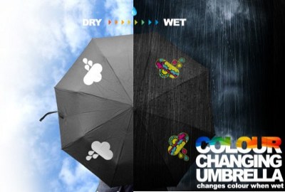 SuckUK Kišobran koji menja boju - dodatni pogled
